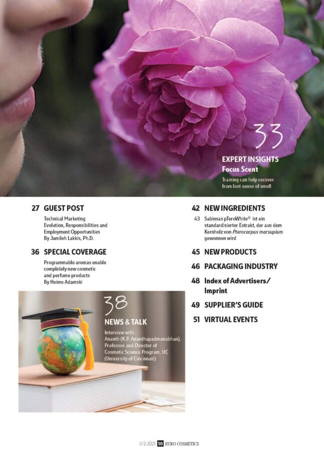 Euro Cosmetics Magazine - January/February 2021 - Image 3