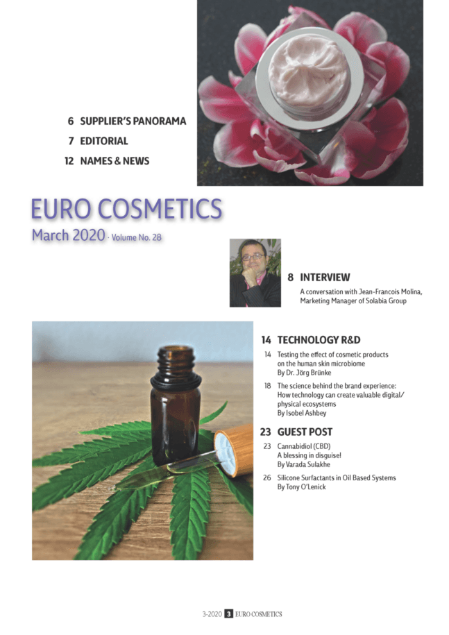Euro Cosmetics Magazine - March 2020 - Image 2