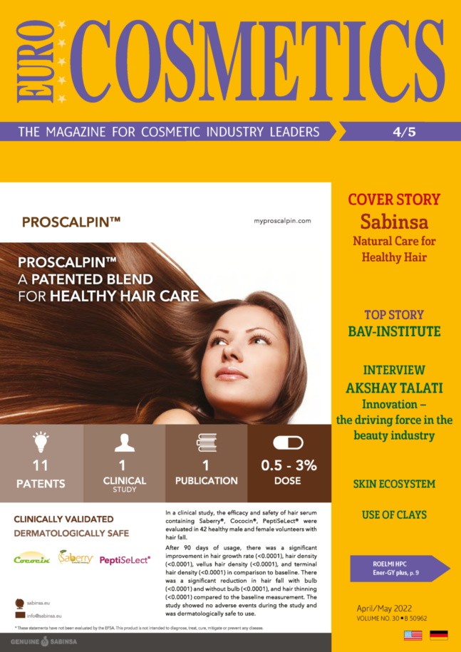 Euro Cosmetics Magazine - April / May 2022