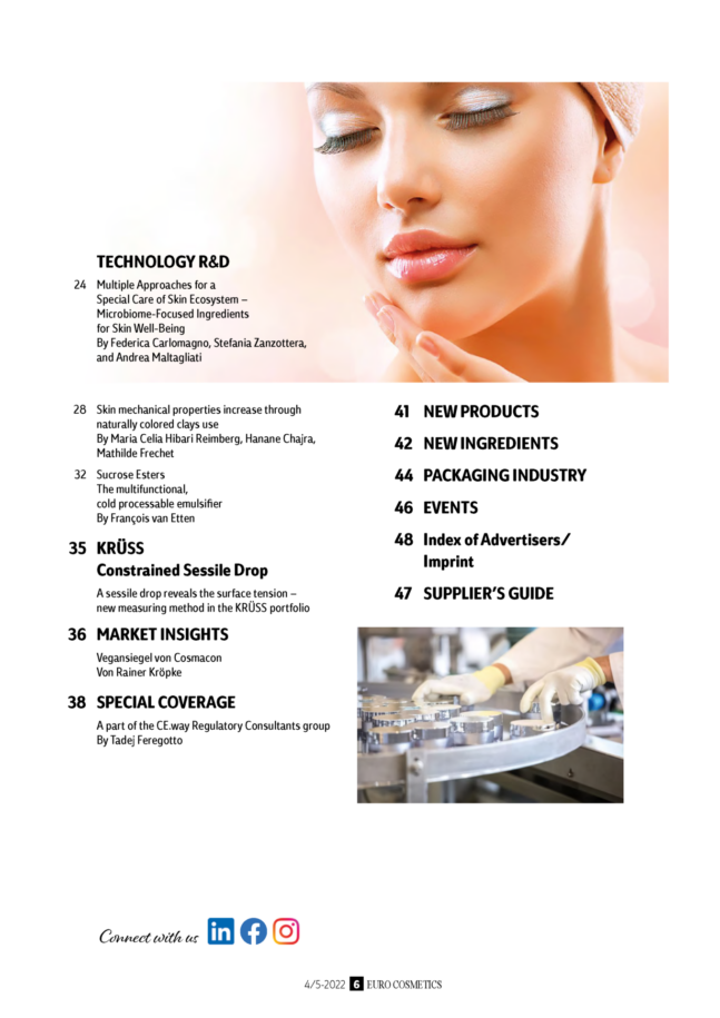 Euro Cosmetics Magazine - April / May 2022 - Image 3
