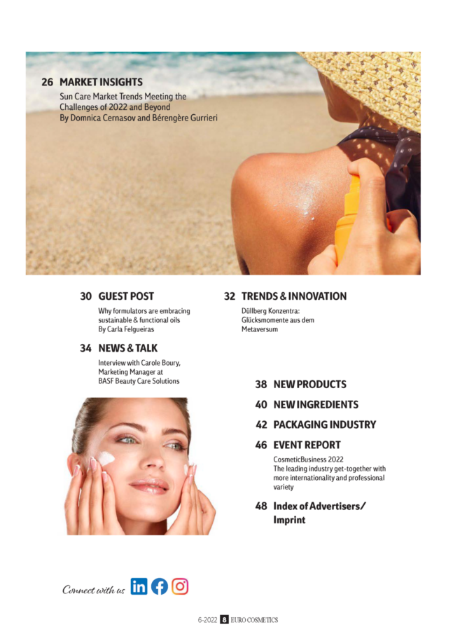 Euro Cosmetics Magazine - June 2022 - Image 3