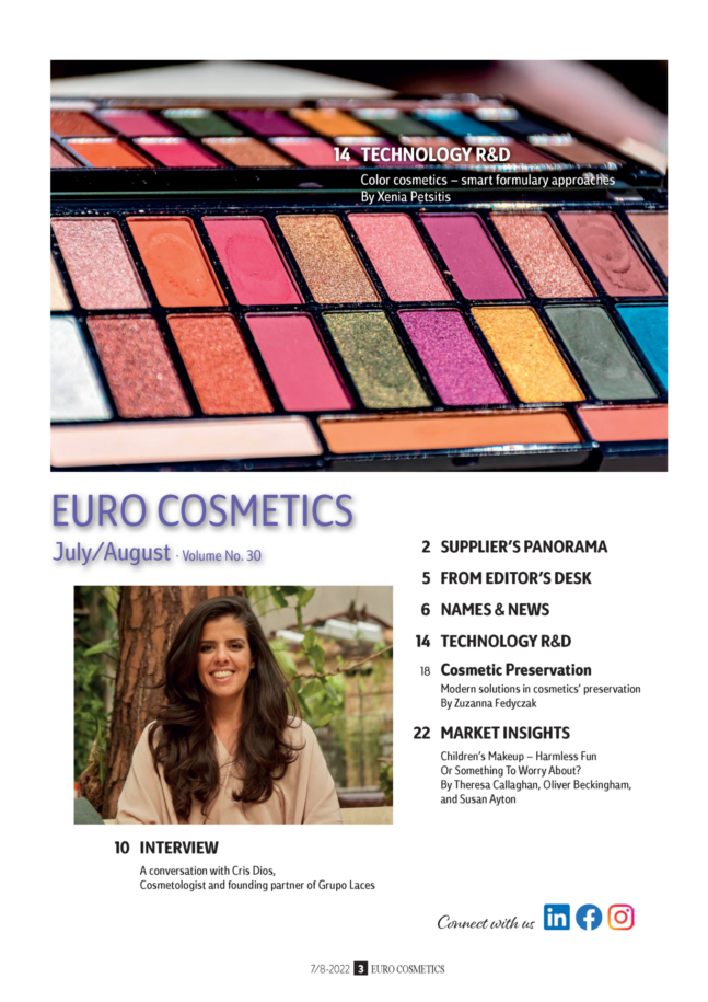 Euro Cosmetics Magazine - July/August 2022 - Image 2