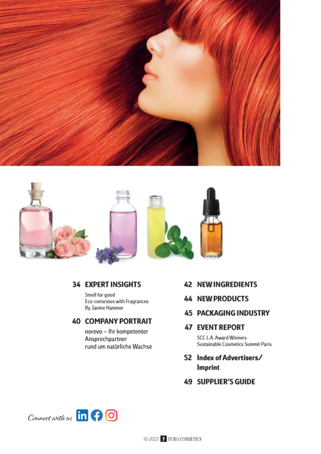 Euro Cosmetics Magazine - October 2022 - Image 3