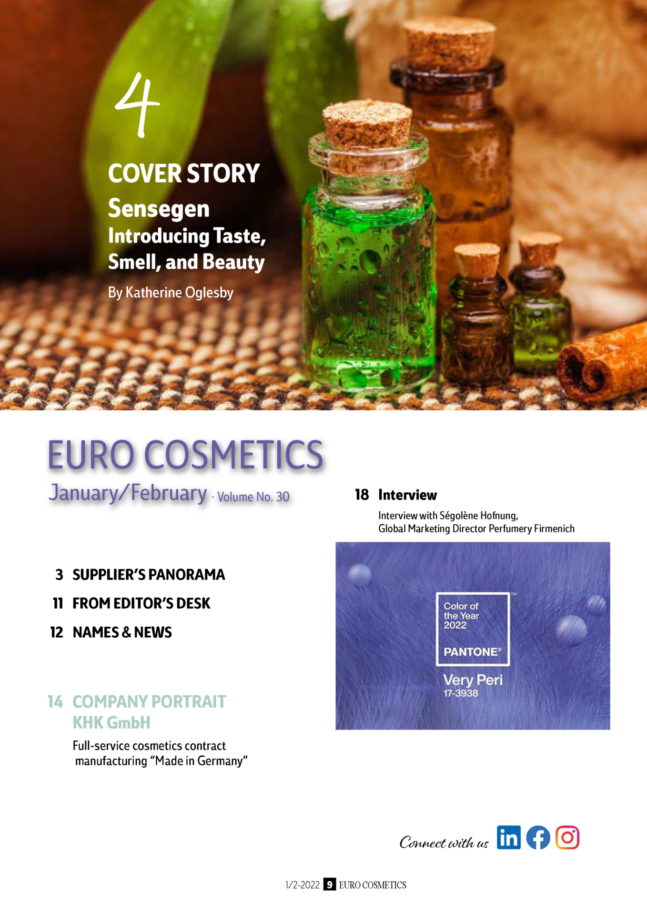 Euro Cosmetics Magazine - January 2022 - Image 2